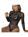 Subblime - Full Body Harness With Star Chaindetail One Size