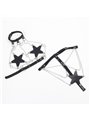 Subblime - Full Body Harness With Star Chaindetail One Size