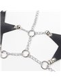 Subblime - Full Body Harness With Star Chaindetail One Size