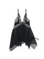 Subblime - Babydoll Fabric Tulle Chest Lace L/Xl