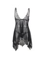Subblime - Babydoll Asimmetrico in Tulle e Pizzo L/XL