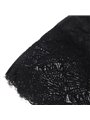 Subblime - Babydoll in Pizzo Trasparente con Spalline Regolabili L/XL Nero
