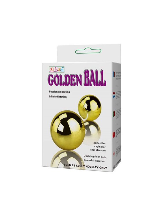 Baile Golden Ball - Palline Vaginali Sfere Cinesi Colore Oro
