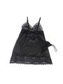 Subblime - Babydoll With Floral Print Chest Black L/Xl