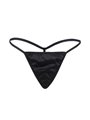 Subblime - Babydoll con Pizzo Floreale e Perizoma Abbinato L/XL Nero