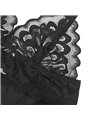 Subblime - Babydoll With Floral Print Chest Black L/Xl