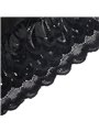 Subblime - Babydoll With Floral Print Chest Black L/Xl