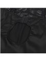 Subblime - Babydoll con Pizzo Floreale e Perizoma Abbinato L/XL Nero