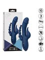 Calexotics Triple Orgasm - Vibratore Rabbit in Silicone Triplo Orgasmo Blu