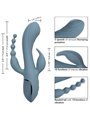 Calexotics - Vibrator Triple Ecstasy Grey