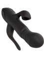 Calexotics Triple Euphoria - Vibratore Rabbit in Silicone Triplo Orgasmo Nero