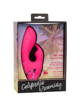 Calexotics So. Cal Sunshine - Vibratore Rabbit in Silicone Fucsia
