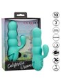 Calexotics Del Mar Diva - Vibratore Rabbit con Funzione Up & Down Verde Acqua