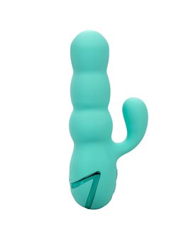 Calexotics Del Mar Diva - Vibratore Rabbit con Funzione Up & Down Verde Acqua