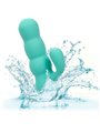 Calexotics Del Mar Diva - Vibratore Rabbit con Funzione Up & Down Verde Acqua
