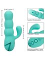 Calexotics Del Mar Diva - Vibratore Rabbit con Funzione Up & Down Verde Acqua