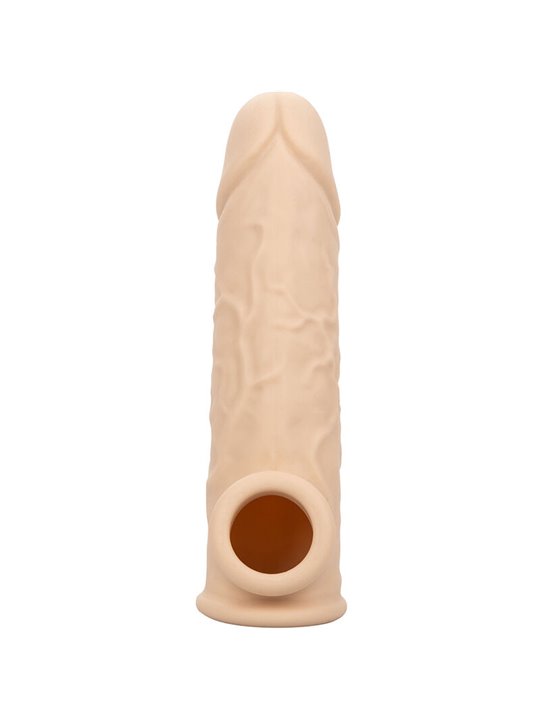 Calexotics Performance Maxx - Dildo Cavo Estensore per Pene 18,5 Cm Beige