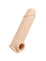 Calexotics Performance Maxx - Dildo Cavo Estensore per Pene 18,5 Cm Beige