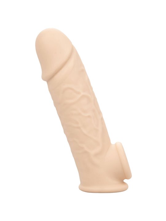 Calexotics Performance Maxx - Dildo Cavo Estensore per Pene 18,5 Cm Beige