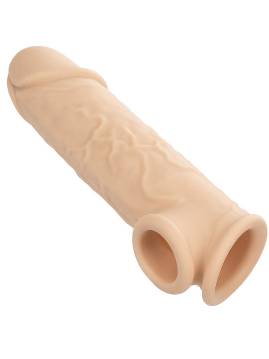 Calexotics Performance Maxx - Dildo Cavo Estensore per Pene 18,5 Cm Beige