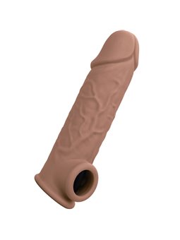 Calexotics Performance Maxx - Dildo Cavo Estensore per Pene 18,5 Cm Marrone