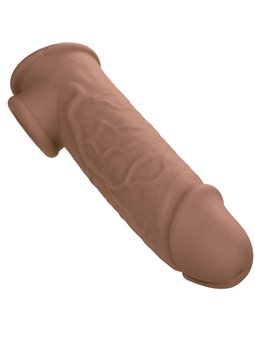 Calexotics Performance Maxx - Dildo Cavo Estensore per Pene 18,5 Cm Marrone