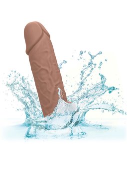 Calexotics Performance Maxx - Dildo Cavo Estensore per Pene 18,5 Cm Marrone