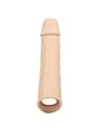 Calexotics Performance Maxx - Dildo Cavo Estensore per Pene 22,25 Cm Beige
