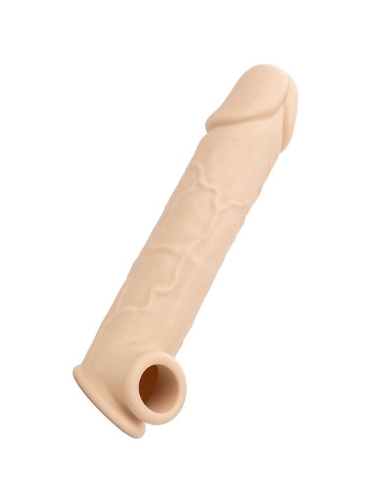 Calexotics Performance Maxx - Dildo Cavo Estensore per Pene 22,25 Cm Beige