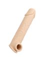 Calexotics Performance Maxx - Dildo Cavo Estensore per Pene 22,25 Cm Beige