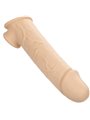 Calexotics Performance Maxx - Dildo Cavo Estensore per Pene 22,25 Cm Beige