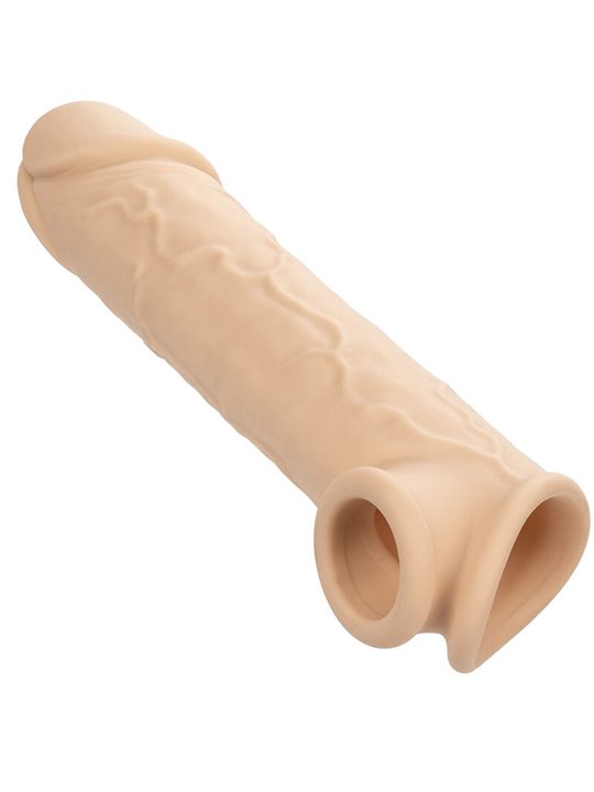 Calexotics Performance Maxx - Dildo Cavo Estensore per Pene 22,25 Cm Beige