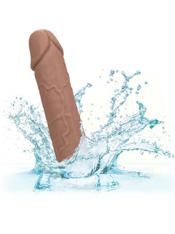 Calexotics Performance Maxx - Dildo Cavo Estensore per Pene 22,25 Cm Marrone