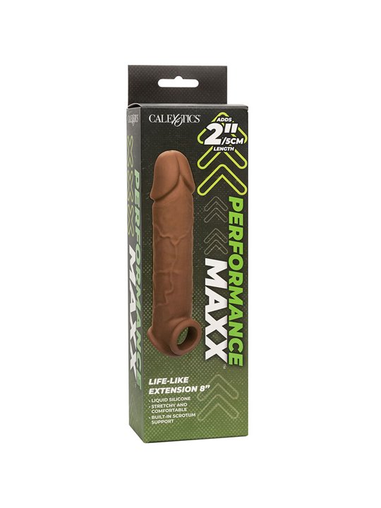 Calexotics - Performance Maxx Life-Like Extension 8 Brown Skin