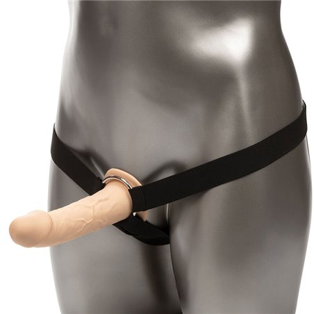 Calexotics Performance Maxx - Dildo Cavo Estensore per Pene 17,25 Cm Beige