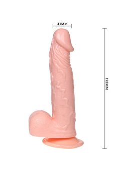 Baile - Inflatable Realistic Cock Realistic Inflatable Dildo with Suction Cup