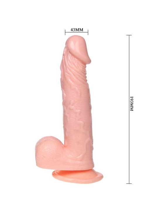 Baile - Inflatable Realistic Cock Realistic Inflatable Dildo with Suction Cup