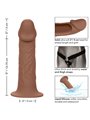 Calexotics - Performance Maxx Life-Like Extension With Harness Brown Skin