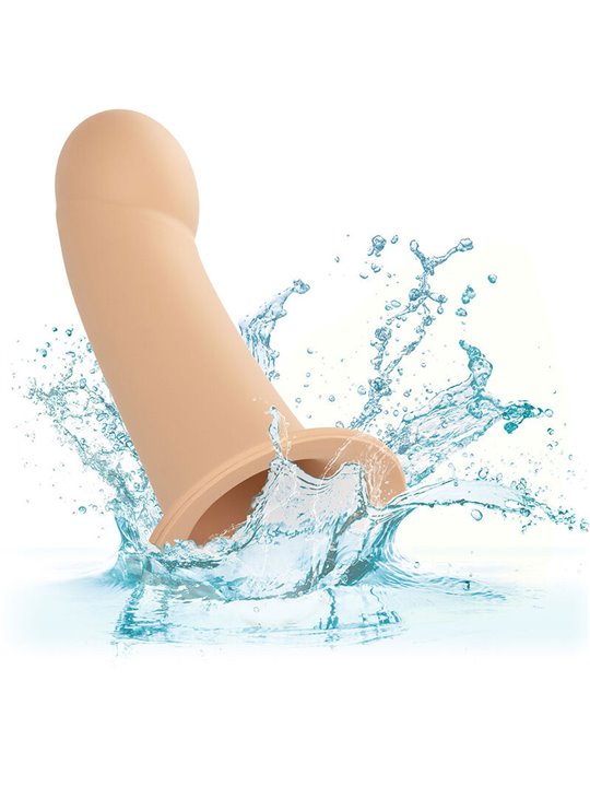 Calexotics Performance Maxx - Dildo Cavo Estensore per Pene 16 Cm Beige