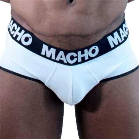 Macho - Ms30Bl Slip White L