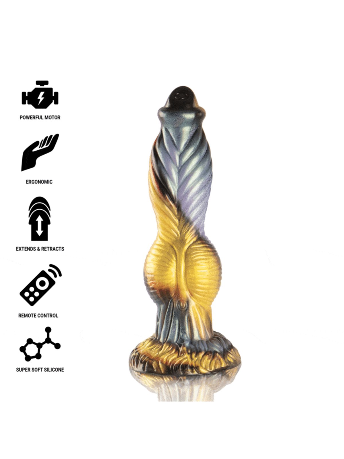Epic Phoenix - Dildo in Silicone Ispirato alla Mitologia Greca (Up & Down)
