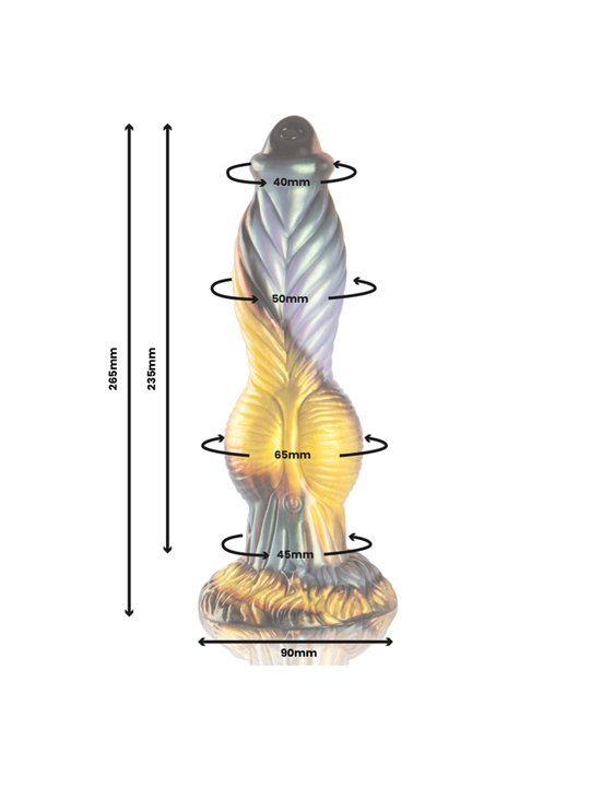 Epic Phoenix - Dildo in Silicone Ispirato alla Mitologia Greca (Up & Down)