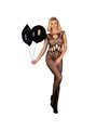 Livco Corsetti Fashion - Amahil Bodystocking Crotchless Black One Size