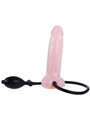 Baile - Inflatable Realistic Inflatable Dildo with Suction Cup 19.3 CM