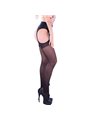 Chilirose CR 4312 - Calze 30 Den con Reggicalze Incorporato Taglia S/M Nero