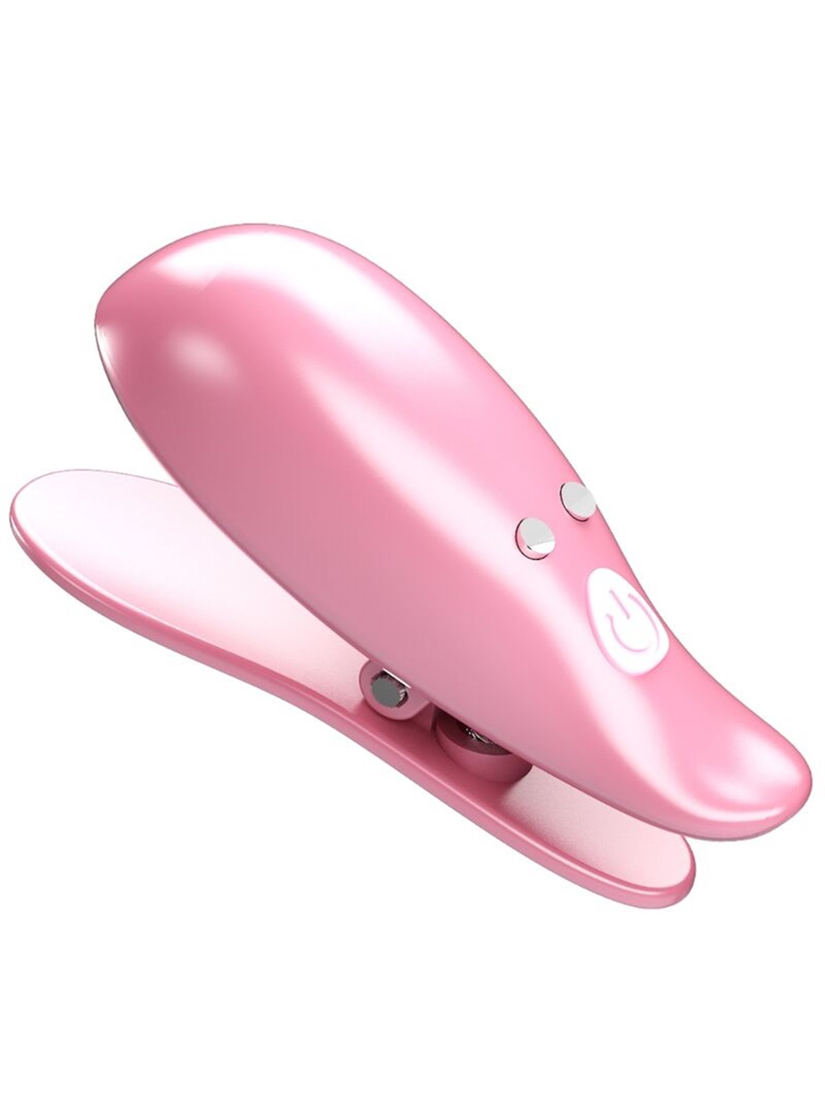 Pretty Love Leaf - Pinze Vibranti per Capezzoli 10 Funzioni - Colore Rosa