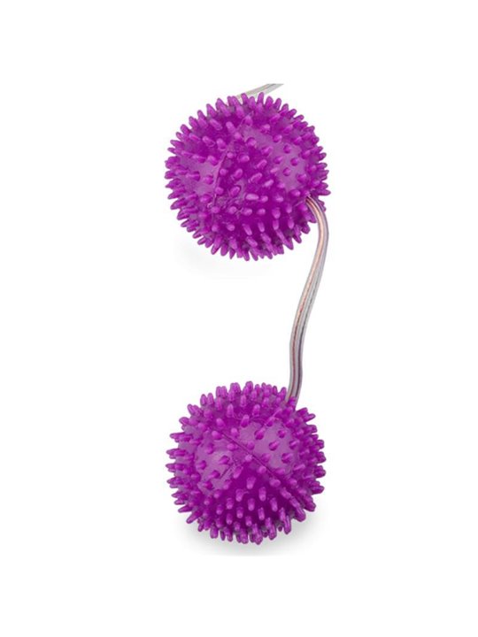 Baile - a Deeply Pleasure Purple Textured Balls 3.60 CM