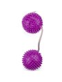 Baile - a Deeply Pleasure Purple Textured Balls 3.60 CM