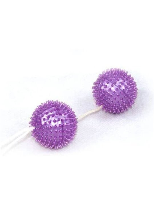 Baile - a Deeply Pleasure Purple Textured Balls 3.60 CM