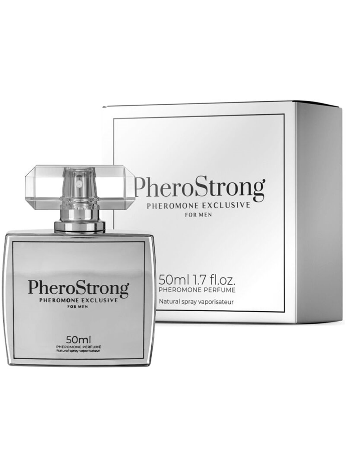 Pherostrong - Pheromone Exclusive - Profumo ai Feromoni per Uomo 50 ML